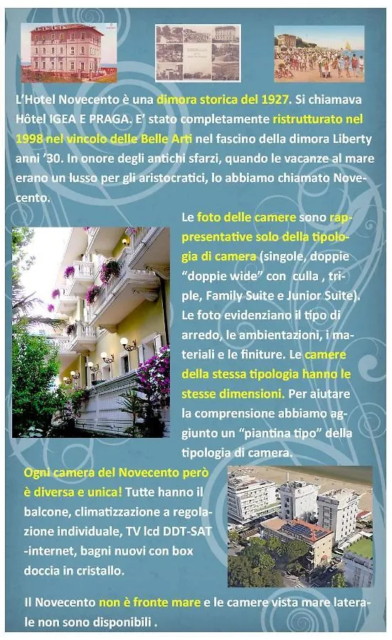 ***  Novecento Suite Hotel Ριτσόνε Ιταλία